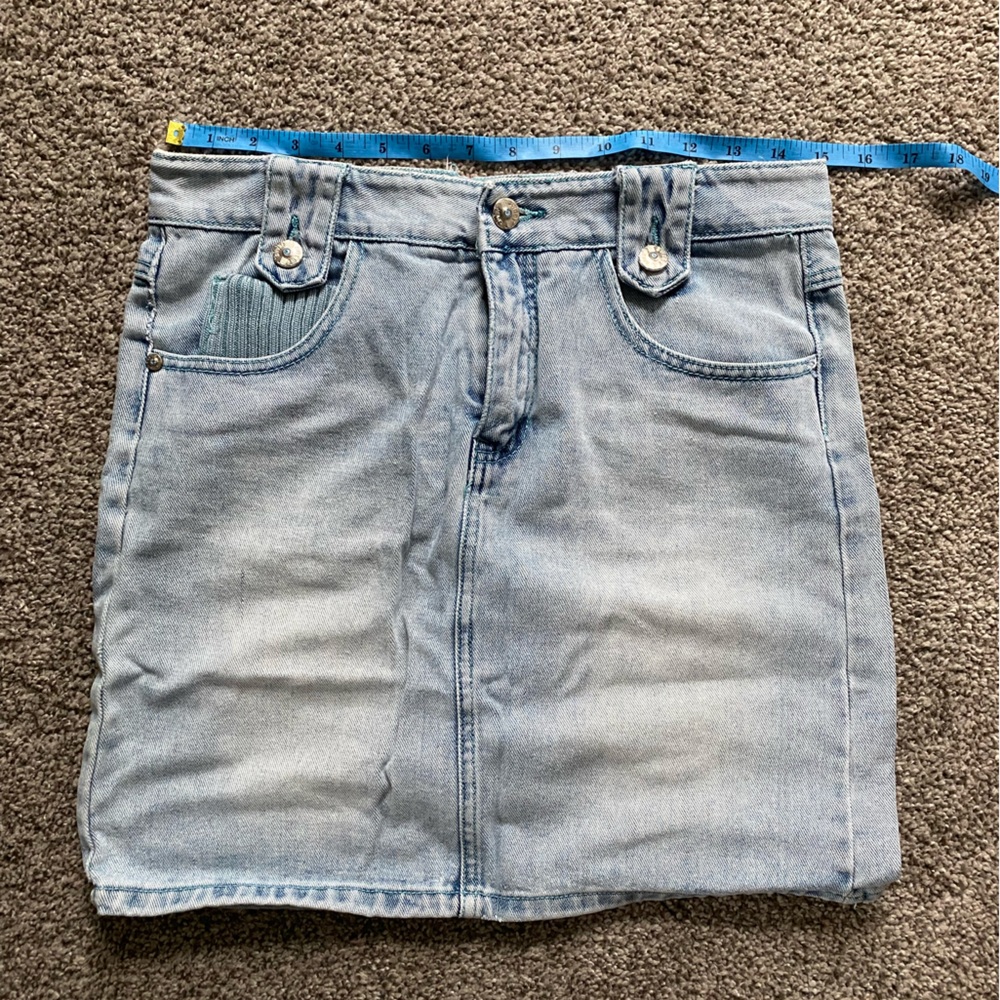 Junior’s XL denim Sweet Jeans Skirt